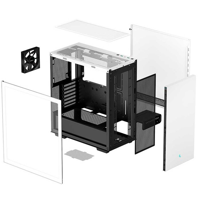 Кейс (корпус) Case Deepcool CH510 White BLACK *-*