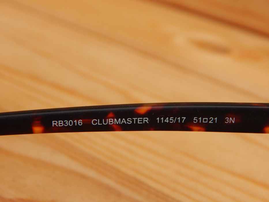 Ray-Ban Clubmaster RB3016 1145/17 51[]21 3N Слънчеви Очила Оригинал