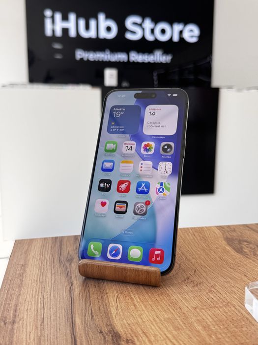 Айфон15ПроМакс•256гб/82%қара(титан)