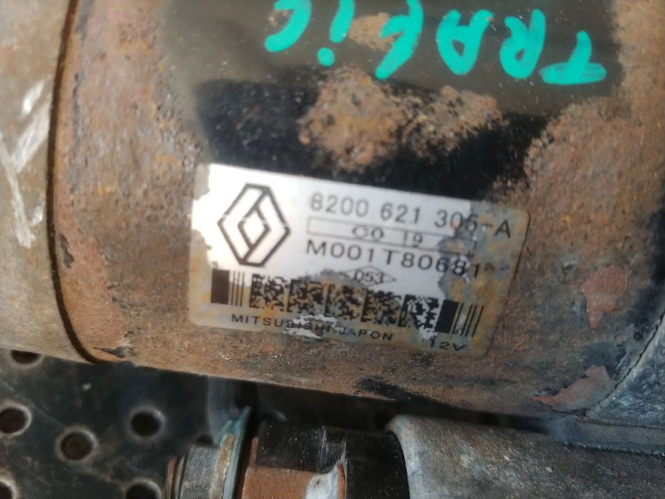 electromotor  2.0dci m9rm786 renault trafic 2 euro 5 8200621305-a
