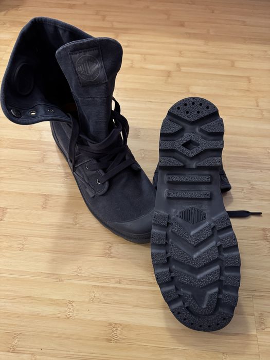 Ghete cizme bocanci Palladium albastru