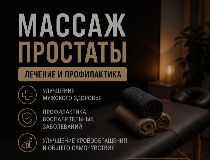 Урологический массаж, массажист парень