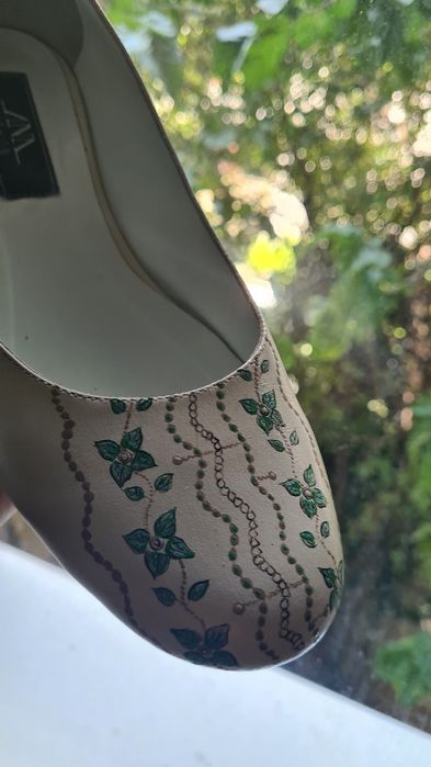 Balerini pictati Ana Fashion