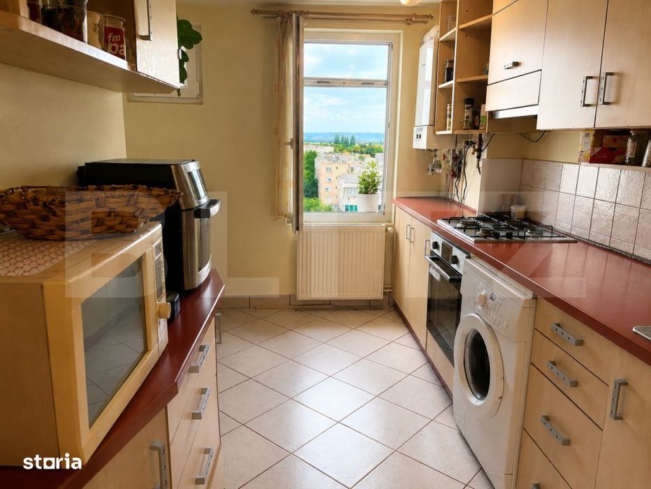 Apartament cu 3 camere, 78 mp, mobilat, zona Unirii