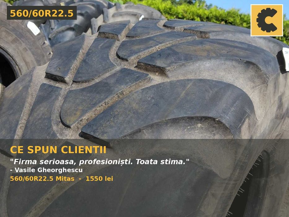 Cauciucuri 560/60R22.5 Mitas Anvelope Remorca Utilaj SH FACTURA