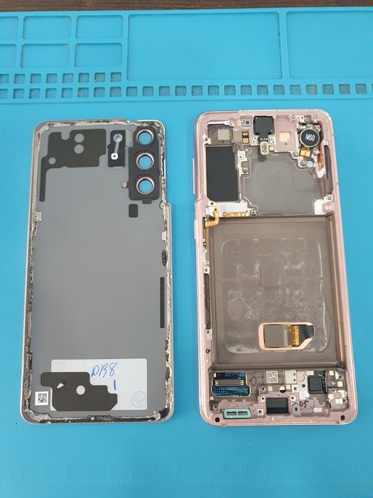 Display original Samsung s21 și capac