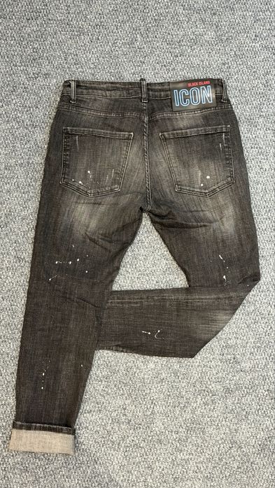 Black Island Capsule черни дънки