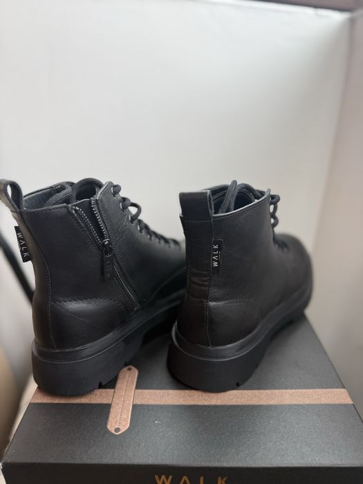 Walk London Callum ghete din piele neagra marimea 41 noi originale