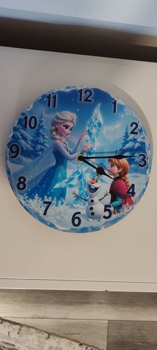 Ceas de perete plat 2D decor modern