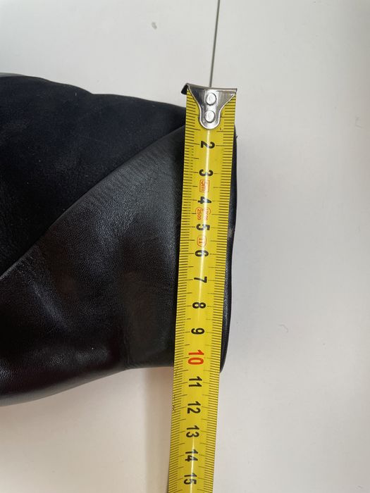 Ghete din piele cu toc comod