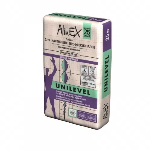 Наливной пол Alinex Unilevel идеально ровный пол без лишних затрат