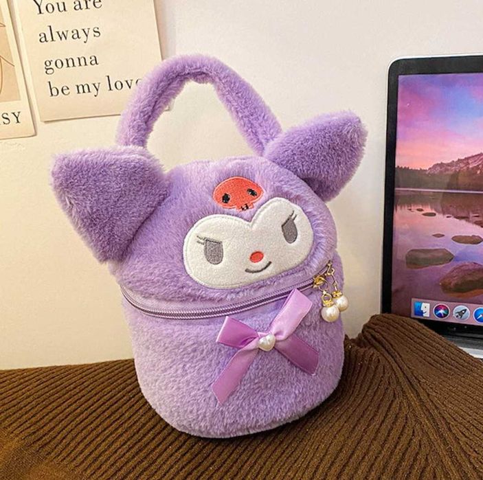 Плюшена чанта Hello Kitty Kuromi, Hello Kitty Melody чанта Кити