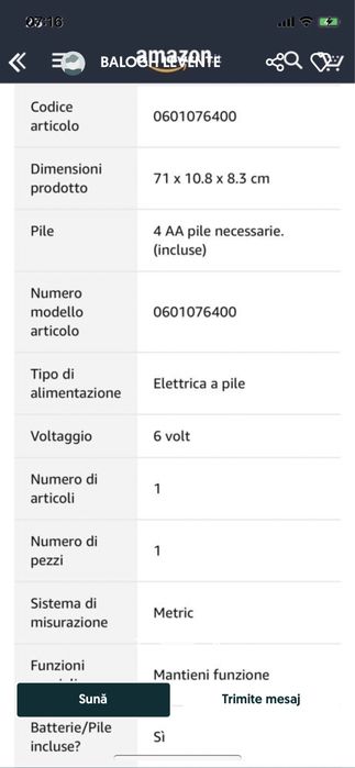 Cumpana Digitala si Laser Bosch  0601076400