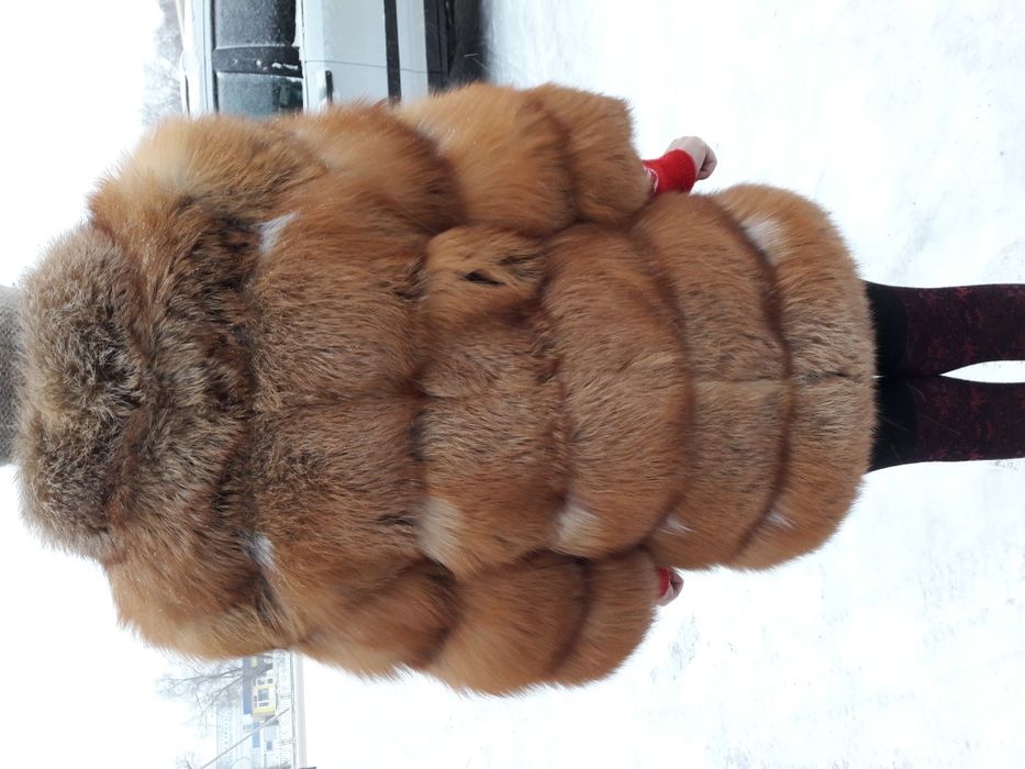 Продам шубу лисы
