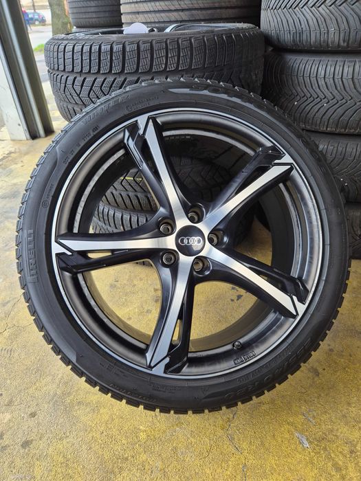 ROTI Jante + Anvelope IARNA - 255/40/20 5x112 - OEM AUDI A6 8K A6 AllRoad A7 8K Q3 RSQ3 S6 S7 - CA NOI PIRELLI 2021