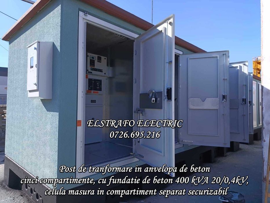 PTAB – Post transformare complet + echipamente electrice la cerere