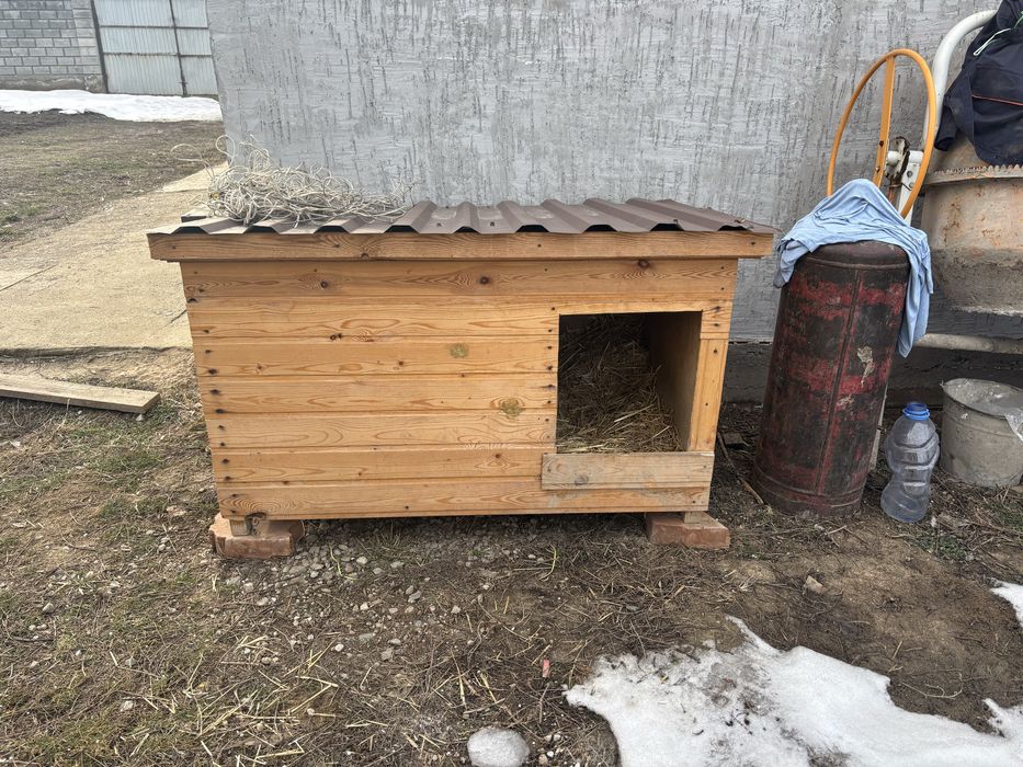 Собачая будка утепленный