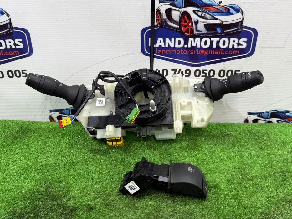 ANSAMBLU MANETE COMENZI VOLAN + SPIRA RENAULT MEGANE III B95 1.6 DIESEL 2014 COD OEM 255670019R 255529492R 2008-2016