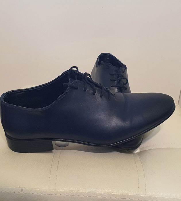 Pantofi bărbați piele naturală ELION nr. 38 bleumarin