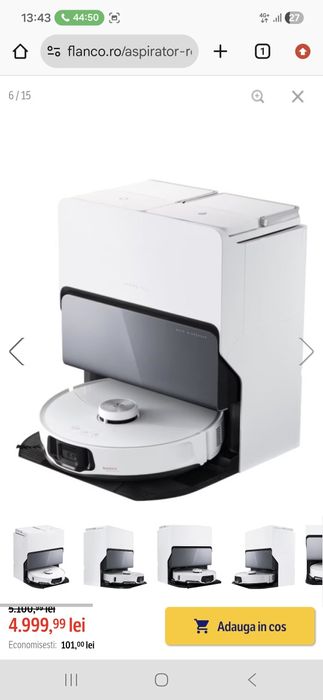 Robot de Aspirare Roborock S8 MaxV Ultra