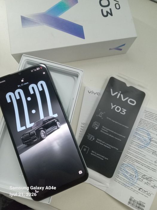 Vivo y03 ideal 4+4/64 gb