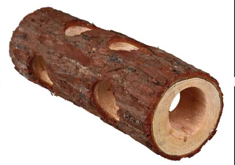 Hamsteri pitici +- Accesorii-Tunel mare si unul mic din lemn special