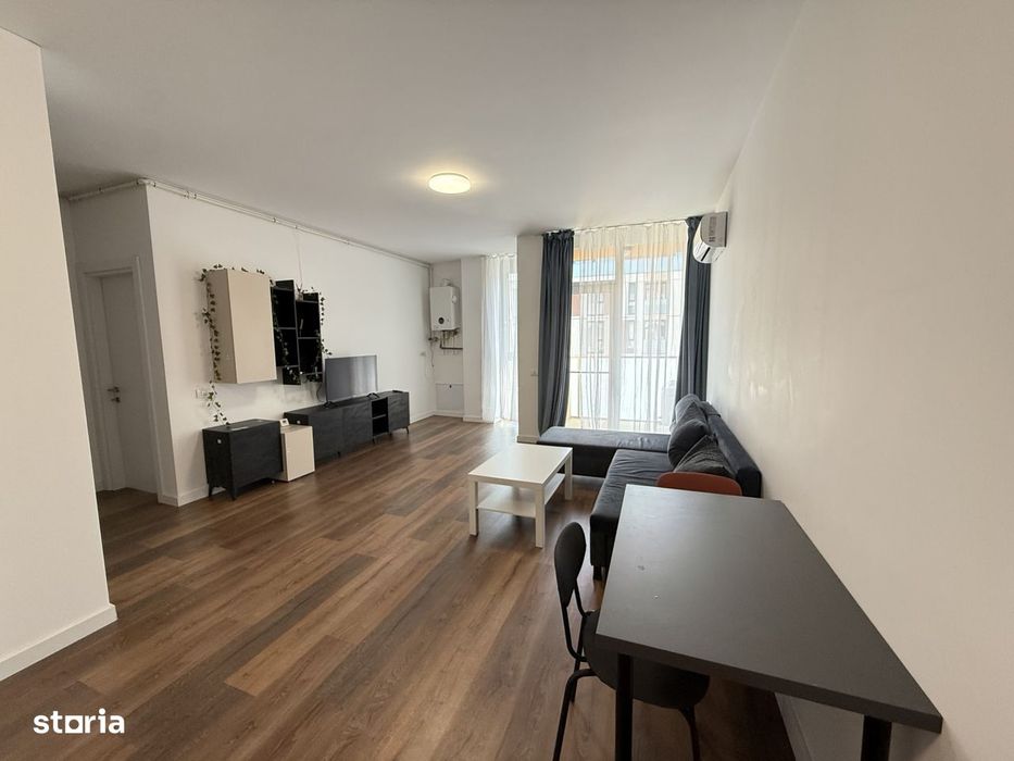 Apartament 2 camere, open-space, 50 mp utili, mobilat - Torontalului — fotografia 3