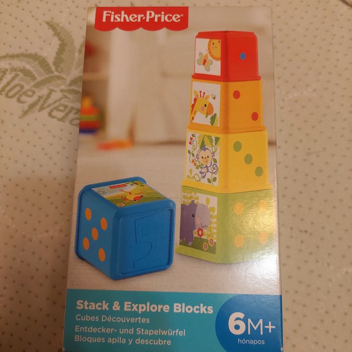 Fisher price  stack and explore blocks