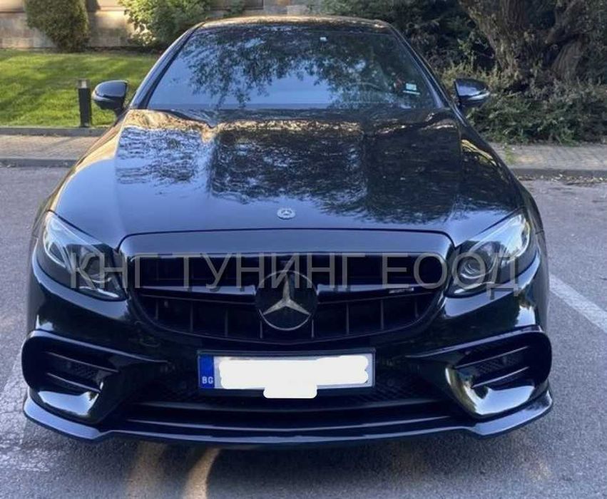 мерцедес в213 преден лип спойлер / mercedes w213 lip spoiler 2017-2020