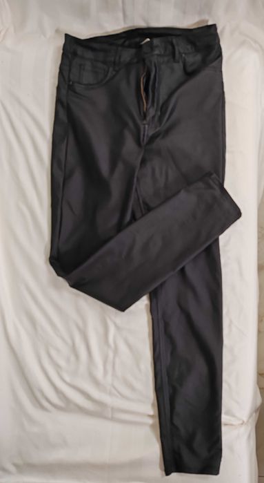 Curvy Jeggings Ultra High Waist Ankle Length & Denim H&M, Mărime L