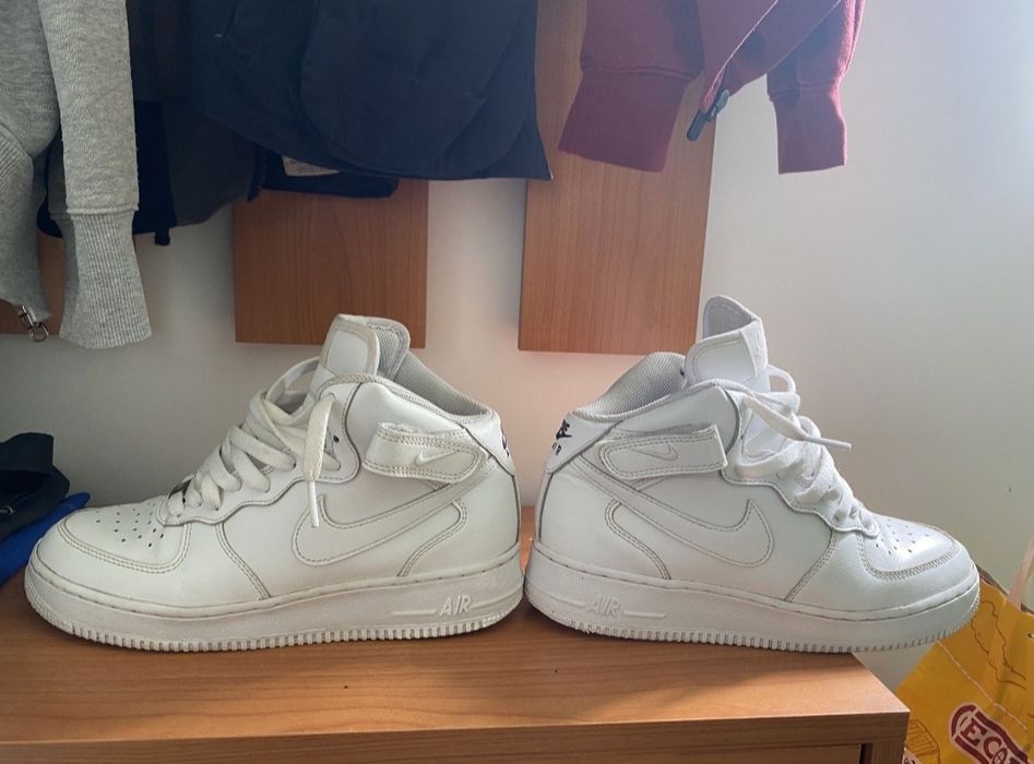 Air force 1 mid white