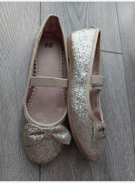 Pantofi piele Next 33, balerini H&M 33
