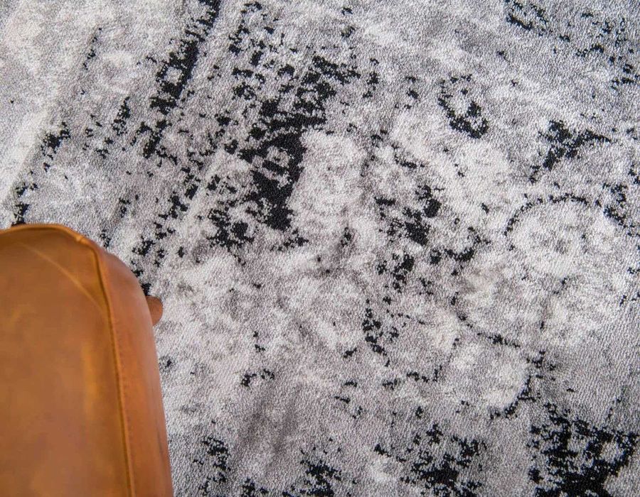 Килим от Колекция Loom Sofia Традиционен, Домашен Декор, 274x366СМ СИВ