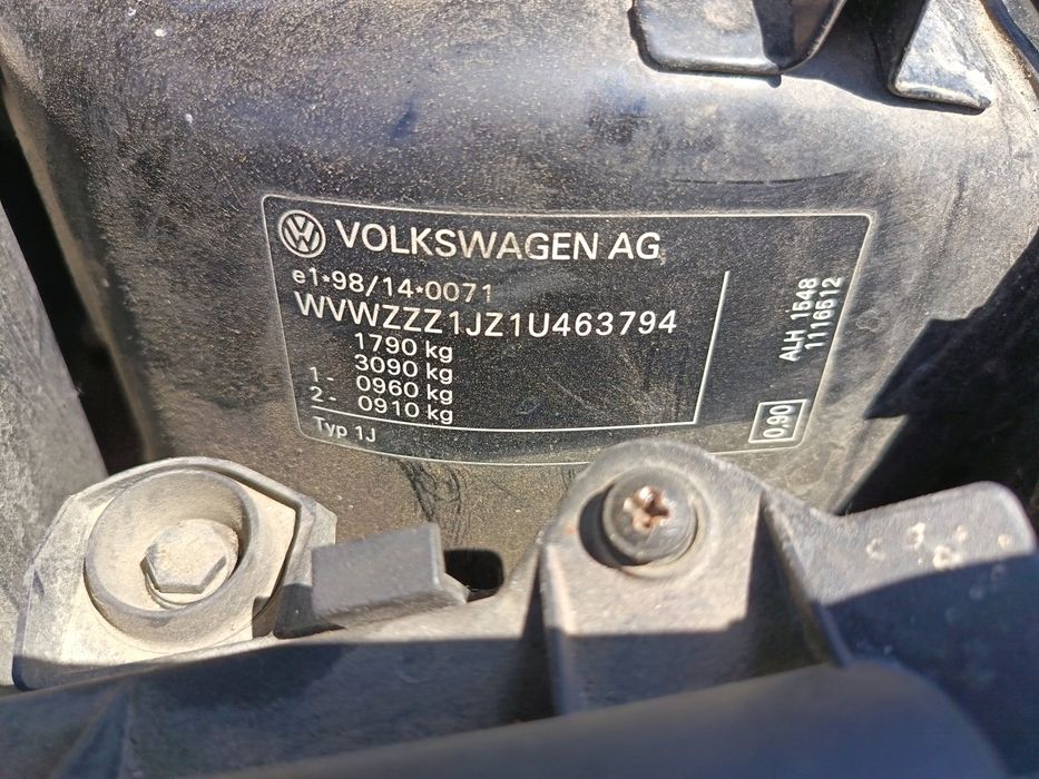 Volkswagen Golf 4 (1J1) [Fabr 1997-2004]