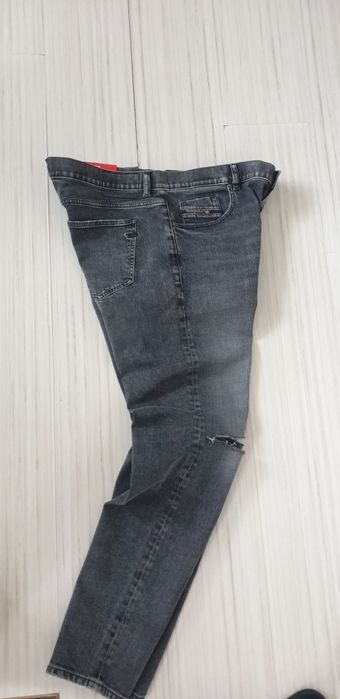 Diesel D - Struct Slim Fit Mens Size 38/34 НОВО! ОРИГИНАЛ! Мъжки Дънки