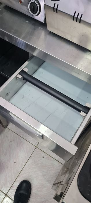 Стол тумба из нержавеющей стали