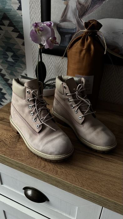 Дамски кожени боти Timberland номер 37