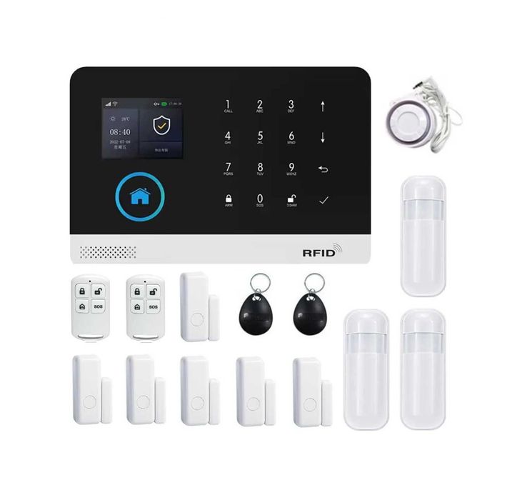 WiFi / GSM Смарт професионална Алармена система PRO+++