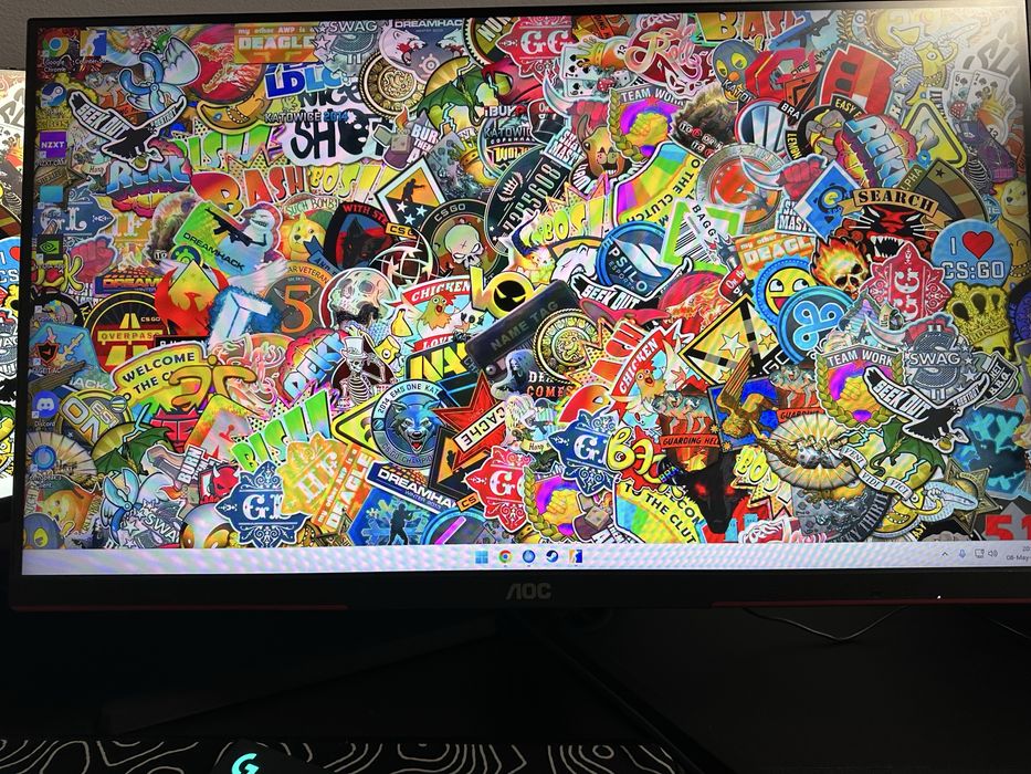 Monitor gaming AOC - 25G3ZM/BK, 24.5'', 240Hz,1ms, Freesync