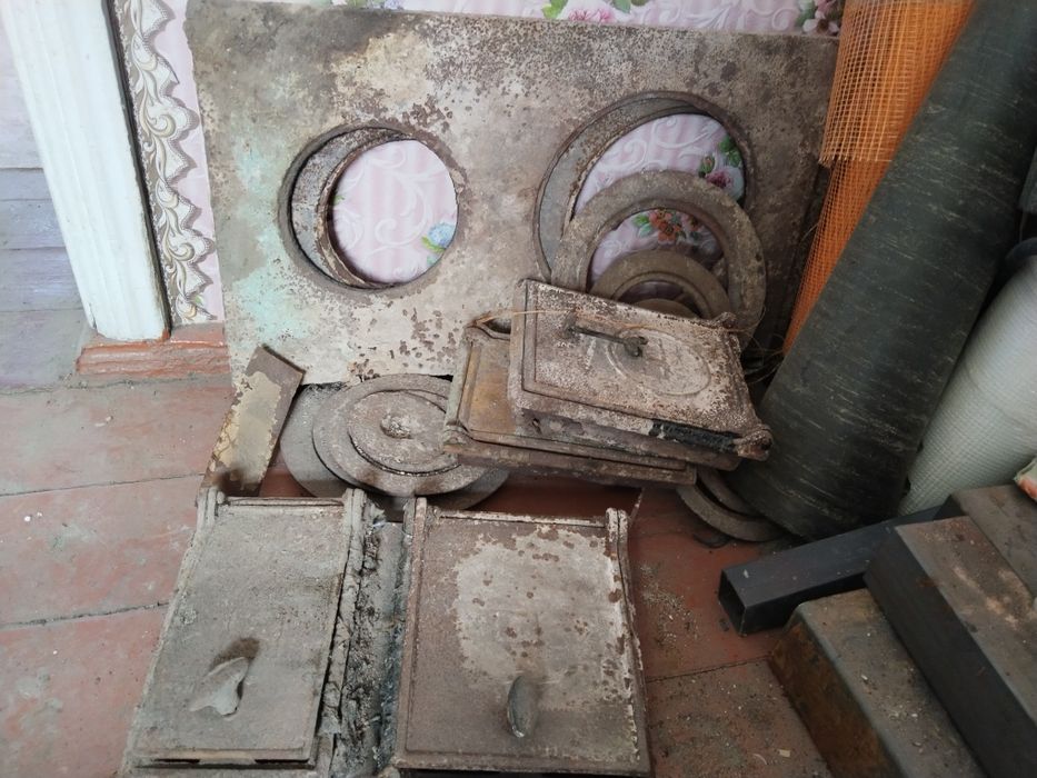 Плита чугунная .