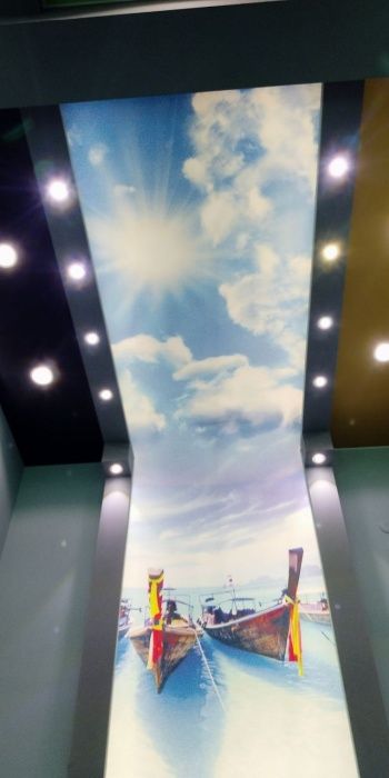 Натяжные потолки в ассортименте