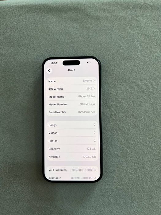 iPhone 15 Pro Ideal 128Gb