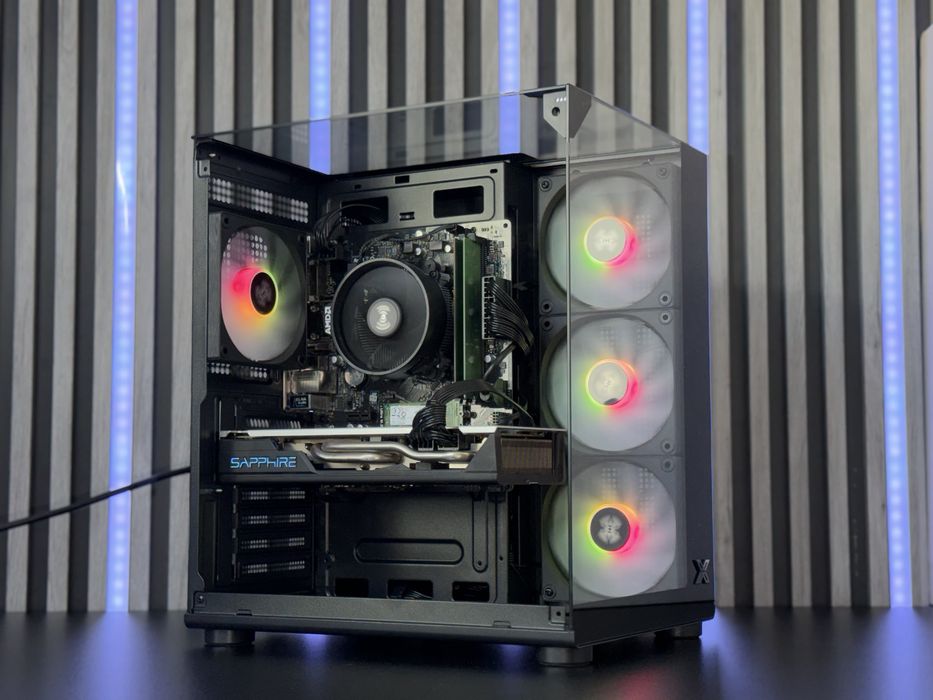 Геймърски компютър  Ryzen 5 2400G | RX570 4GB | 8GB  RAM