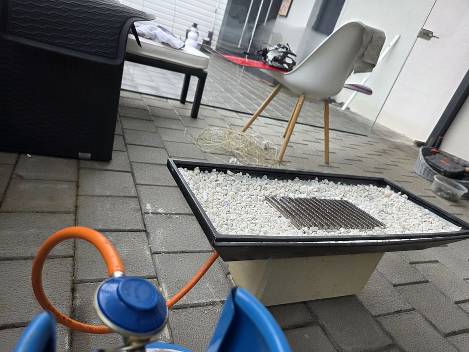 Firepit pe gaz/ incalzitor terasa