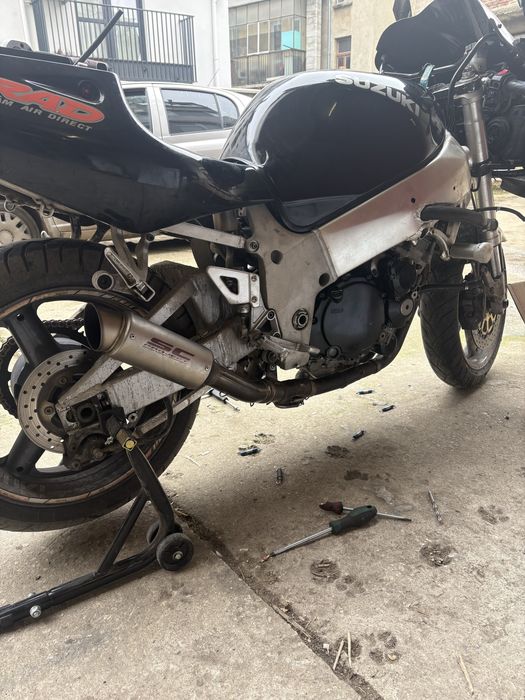 Suzuki GSXR 750!!! Титаниева генерация Arrow за Suzuki GSXR 750