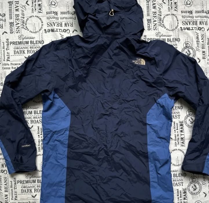 Яке The North Face HyVent – оригинално, тъмносиньо, размер M/L