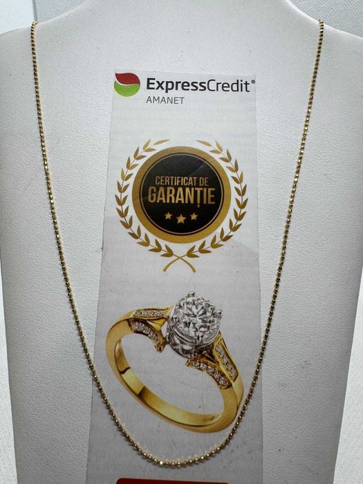 Lant din aur 18k (68164.1/ 10 Pacurari 1) garantie 2 ani!