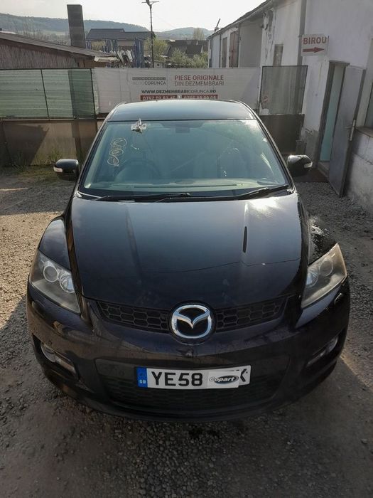 Bara fata Mazda CX - 7 2006 - 2012 Negru (541) model cu spalatoare far MODEL BENZINA