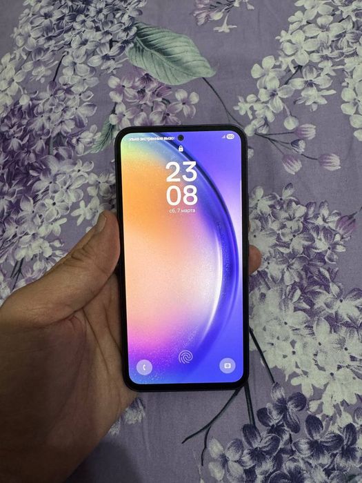 Samsung Galaxy A54 5G 6+6/128GB Black Igravoy Holati Ideal Original 5G