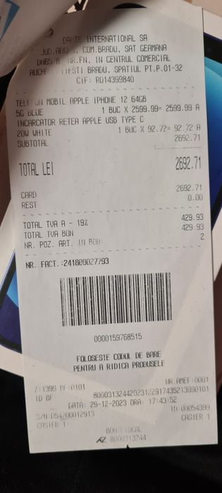 Iphone 12 blue 64 gb